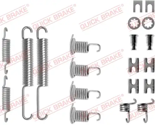 Монтажный комплект тормозных колодок QUICK BRAKE 105-0702R