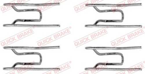 Комплектующие колодок дискового тормоза QUICK BRAKE 109-1152