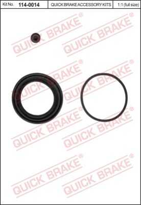Ремкомплект тормозного суппорта QUICK BRAKE 114-0014