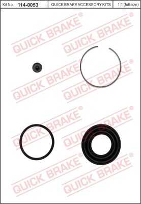 Ремкомплект тормозного суппорта QUICK BRAKE 114-0053