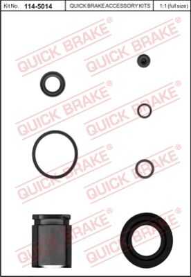 Ремкомплект тормозного суппорта QUICK BRAKE 114-5014