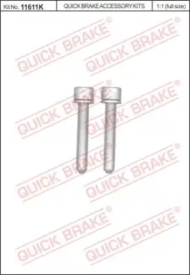 Болт QUICK BRAKE 11611K