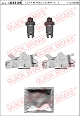 Ремкомплект расширителя QUICK BRAKE 12053005