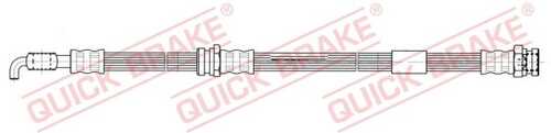 Шланг тормозной передний QUICK BRAKE 58.987