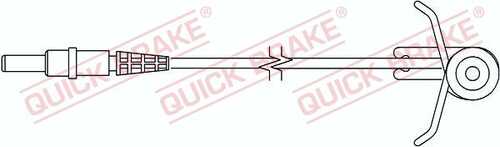 Колодки тормозные дисковые QUICK BRAKE WS 0186A