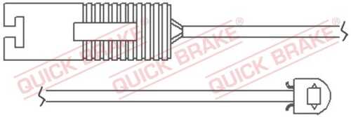Сигнализатор износа тормозных колодок QUICK BRAKE WS0106A