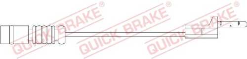 Сигнализатор износа тормозных колодок QUICK BRAKE WS0116A