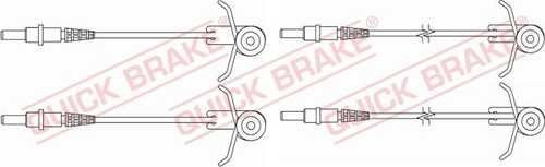 Сигнализатор износа тормозных колодок QUICK BRAKE WS0181A