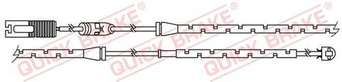 Датчик износа тормозных колодок QUICK BRAKE WS0200A