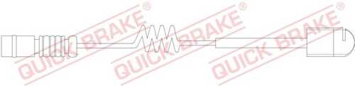 Сигнализатор износа тормозных колодок QUICK BRAKE WS0251A