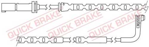 Сигнализатор износа тормозных колодок QUICK BRAKE WS0273A