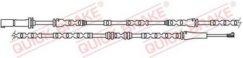 Сигнализатор износа тормозных колодок QUICK BRAKE WS0304A