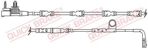 Сигнализатор износа тормозных колодок QUICK BRAKE WS0364A