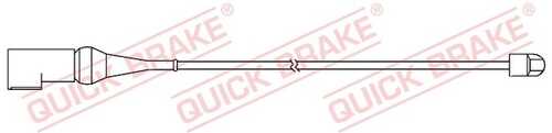 Сигнализатор износа тормозных колодок QUICK BRAKE WS0367A