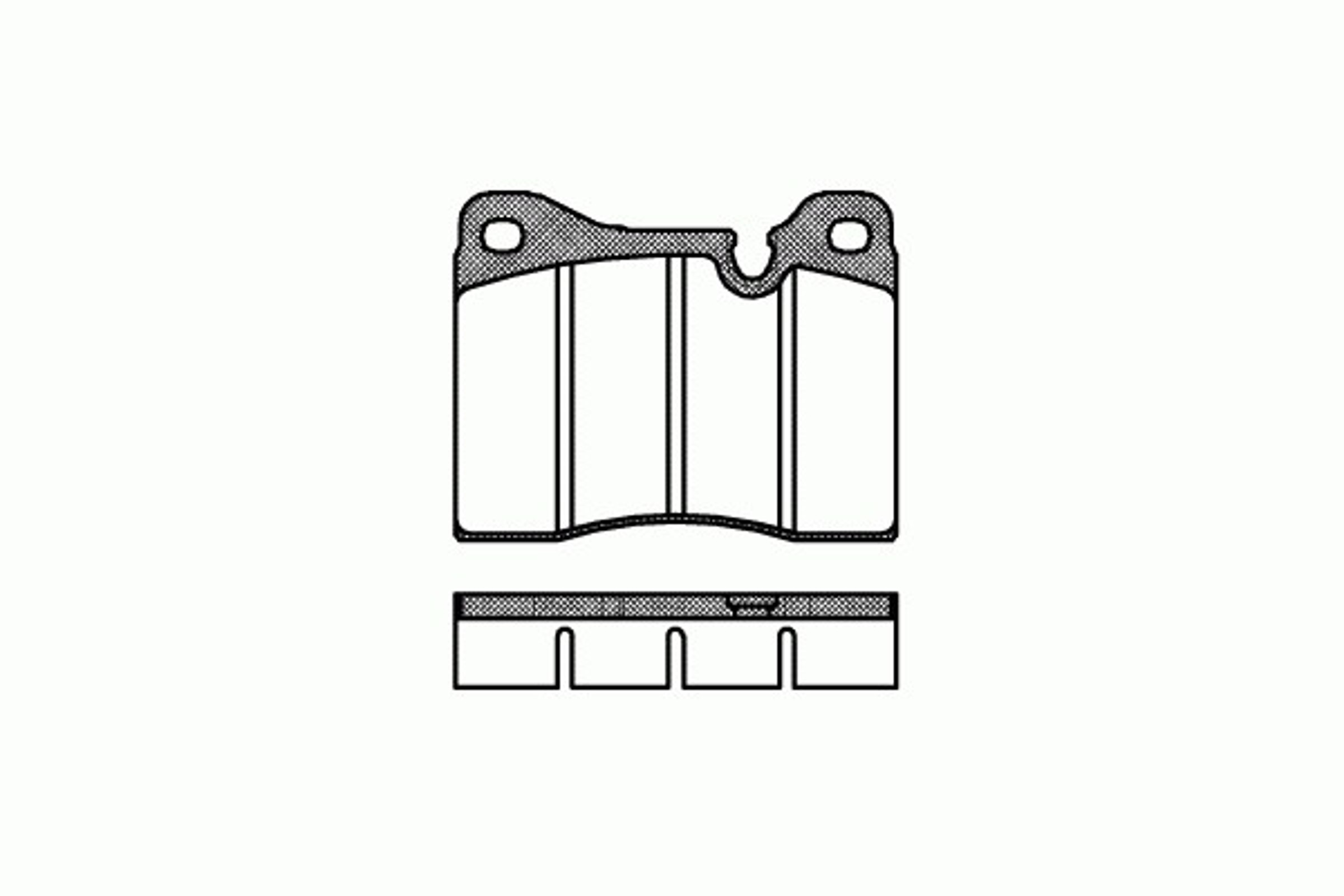 Колодки тормозные дисковые REMSA 0011.30
