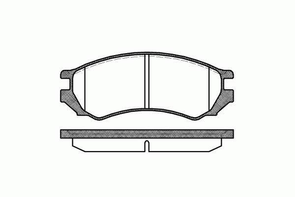 Тормозные колодки REMSA 0344.00