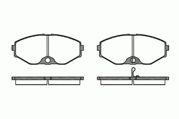 Тормозные колодки REMSA 0375.02