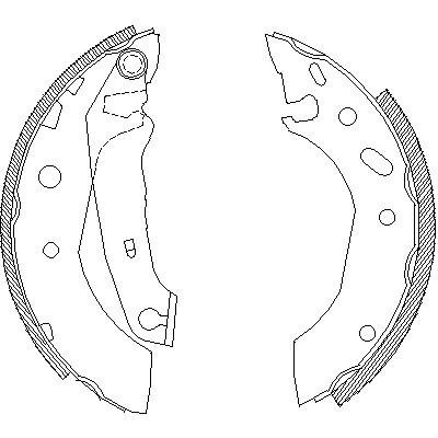 Тормозные колодки REMSA 4507.01