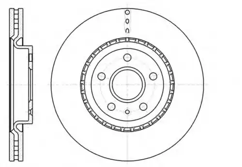 Тормозные диски REMSA 61283.10