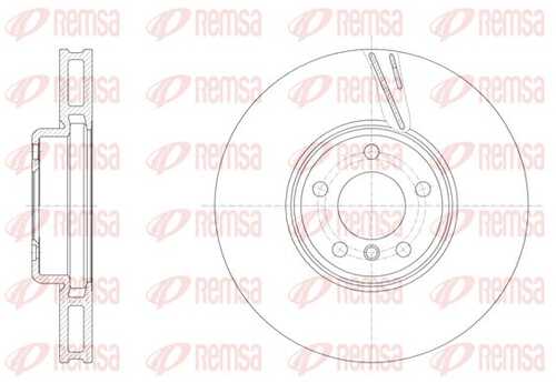 Тормозные диски REMSA 6155211