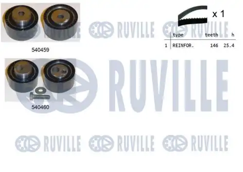 Ремкомплект привода грм RUVILLE 550114