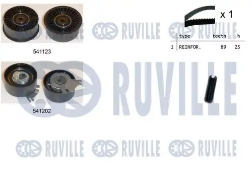Ремкомплект привода грм RUVILLE 550118