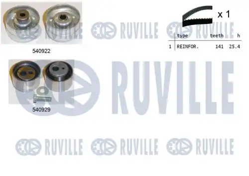 Ремкомплект привода грм RUVILLE 550134