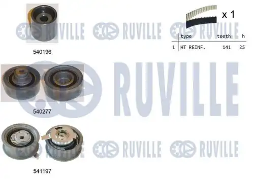 Ремкомплект привода грм RUVILLE 550160
