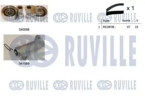 Ремкомплект привода грм RUVILLE 550271