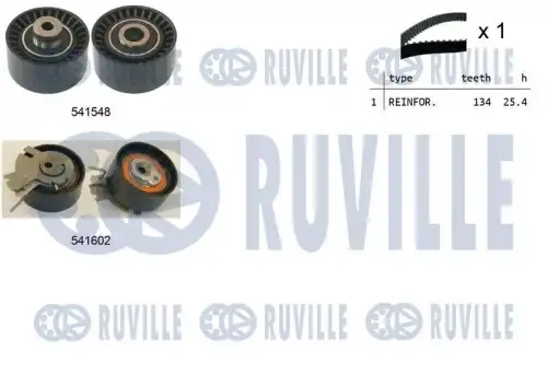 Ремкомплект привода грм RUVILLE 550286