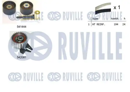 Ремкомплект привода грм RUVILLE 550303