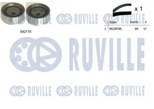 Ремкомплект привода грм RUVILLE 550325