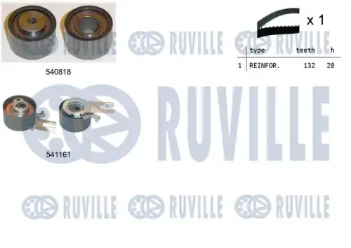 Ремкомплект привода грм RUVILLE 550326