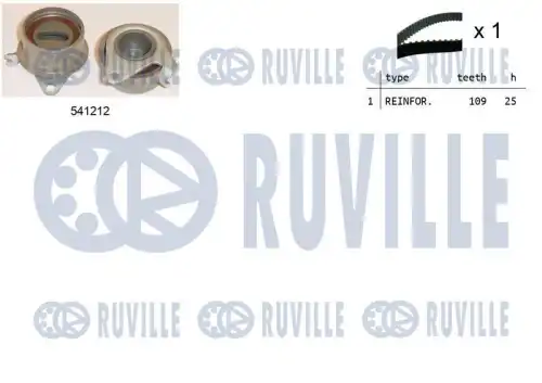 Ремкомплект привода грм RUVILLE 550341