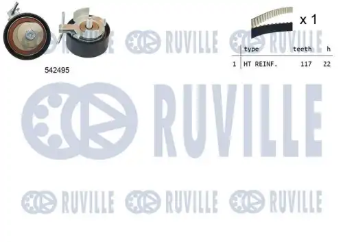 Ремкомплект привода грм RUVILLE 550374