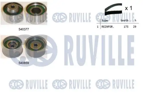 Ремкомплект привода грм RUVILLE 550405