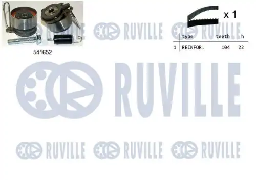 Ремкомплект привода грм RUVILLE 550409