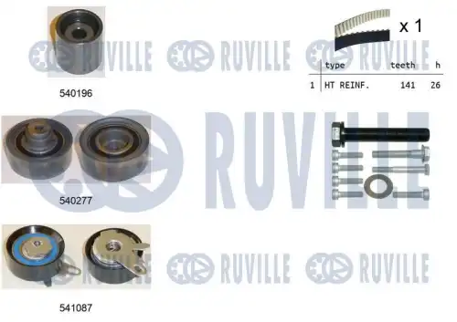 Ремкомплект привода грм RUVILLE 550504