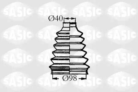 Пыльник шруса SASIC 2933023