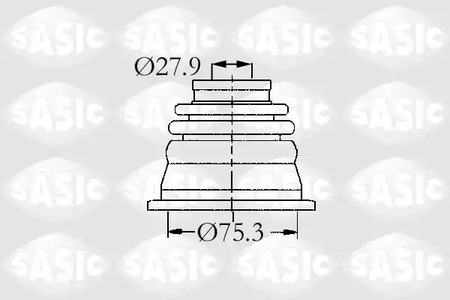 Пыльник шруса SASIC 4003470