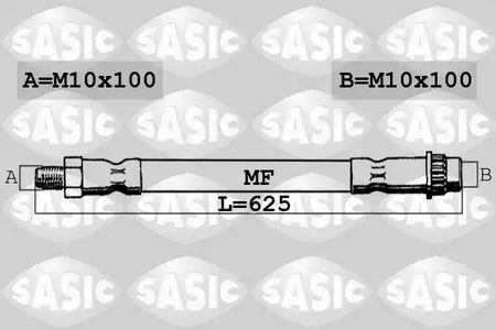 Тормозные трубки SASIC 6604023