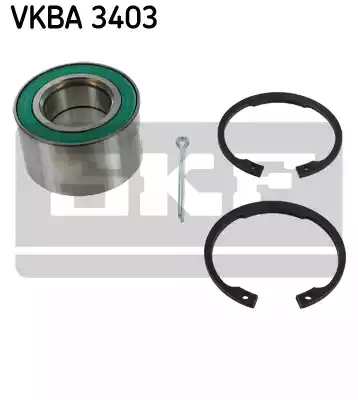 Комплект подшипника ступицы колеса SKF VKBA3403