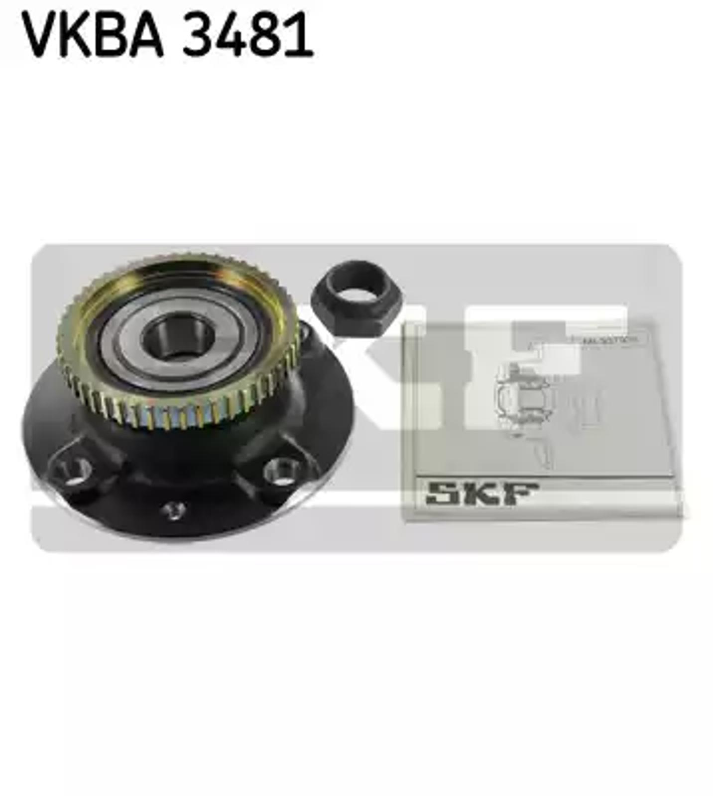 Ступица колеса SKF VKBA3481