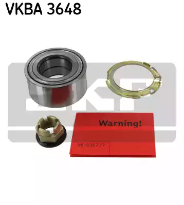 Комплект подшипника ступицы колеса SKF VKBA3648