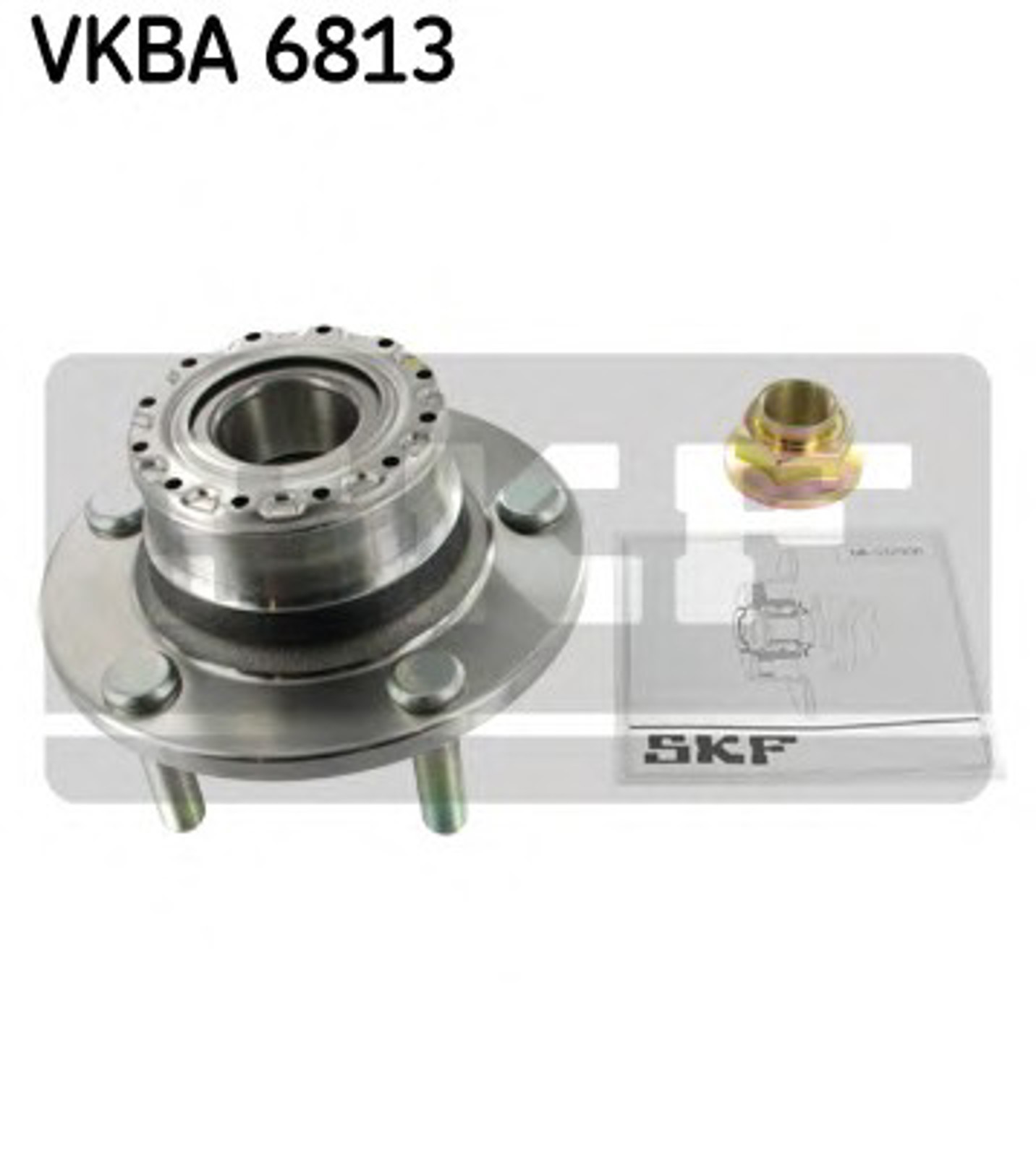 Подшипник ступичный SKF VKBA6813