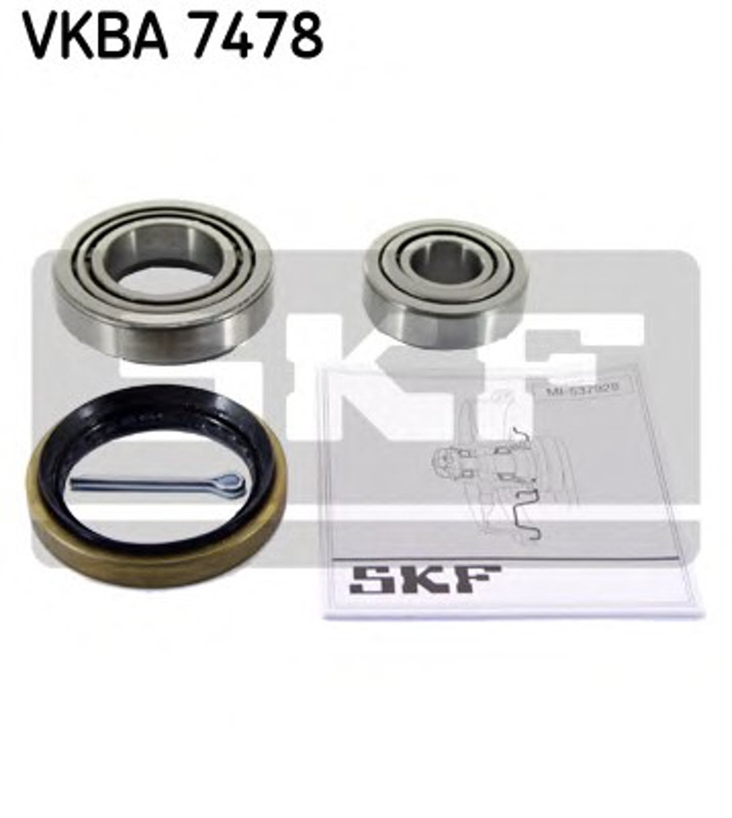 Подшипник ступичный SKF VKBA7478