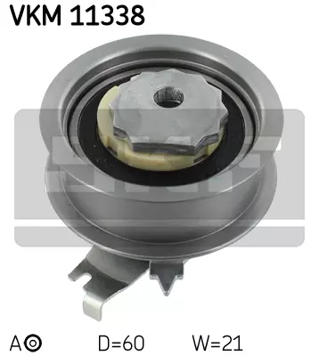 Натяжной ролик ременьа грм SKF VKM11338