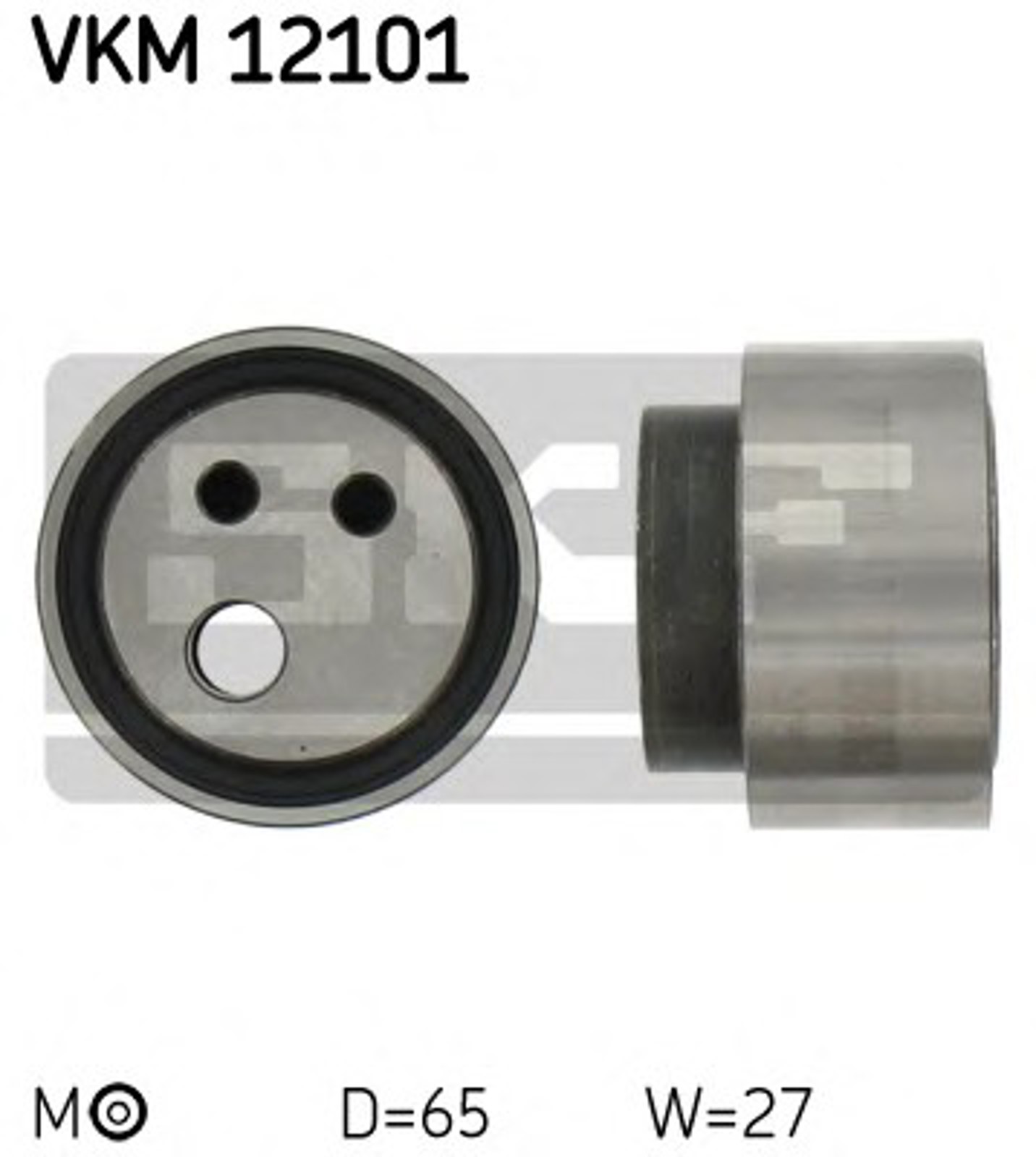 Ролик натяжной ремня грм SKF VKM12101