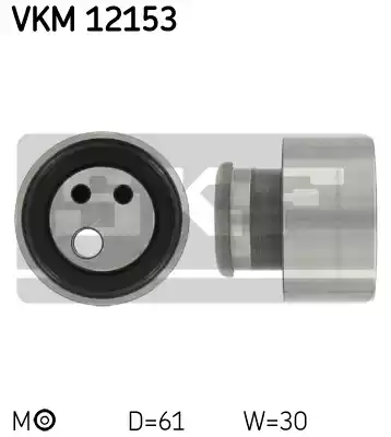 Натяжной ролик ременьа грм SKF VKM12153