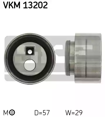 Натяжной ролик ременьа грм SKF VKM13202